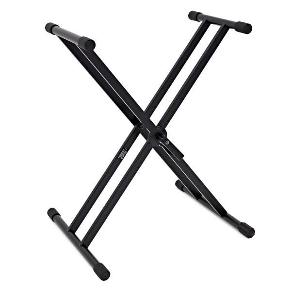 K&M 18990 X Frame Keyboard Stand, Black