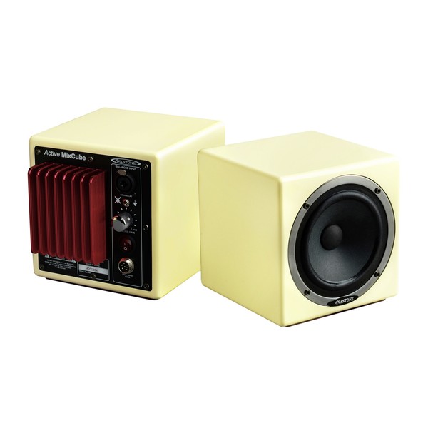 Avantone Mixcube Active Studio Monitor, Butter Cream (Single)