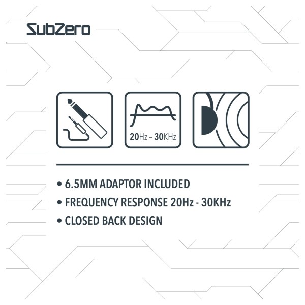 SubZero Open Back Hi-Fi Headphones