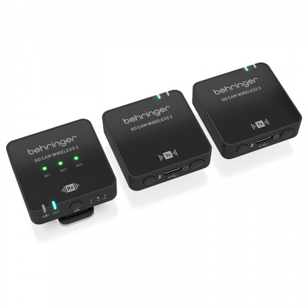 Behringer GO CAM Wireless 2 Dual Clip-on Microphone System