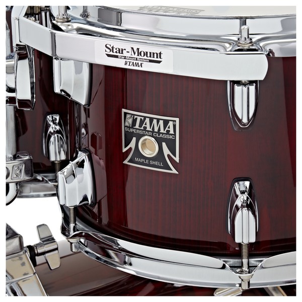 Tama Superstar Classic Exotix 22" 7pc, Gloss Garnet Lacebark Pine