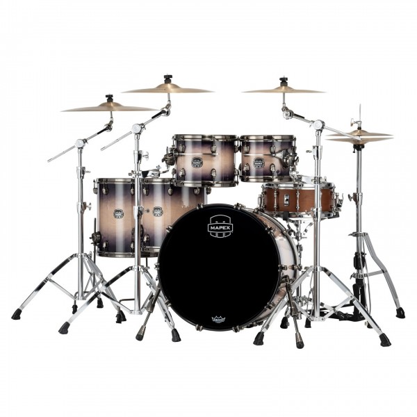 Mapex Saturn Evolution Maple/Walnut 22" 5pc, Violet Burst