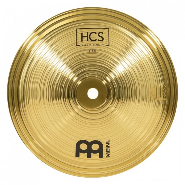 Meinl HCS 8" Bell Cymbal & Gear4music Grabber Arm