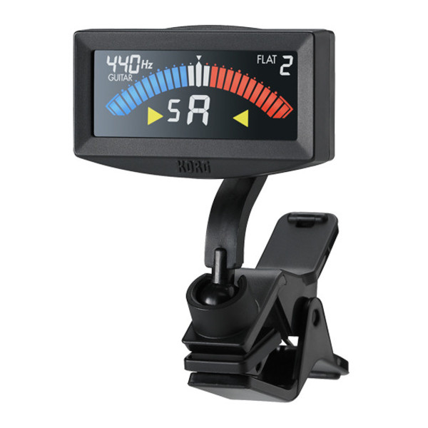 Korg PitchCrow-G Clip-On Tuner, Black