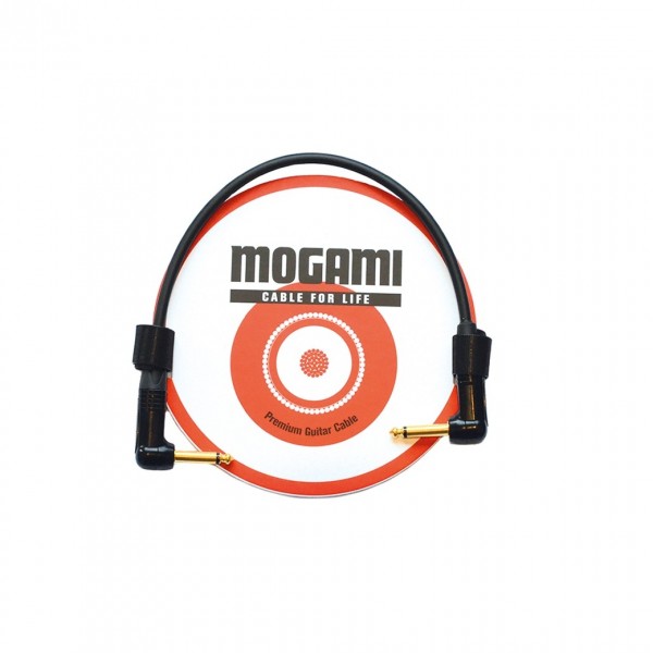 Mogami Patch Cable with Neutrik Jack (Angled), 40cm