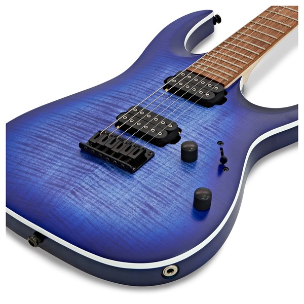 Ibanez RGA42FM, Blue Lagoon Burst Flat