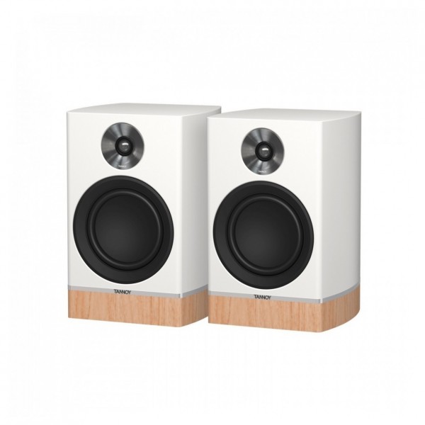Tannoy PLATINUM B6-WH 2-Way Bookshelf 6.5" HiFi Loudspeaker, Pair