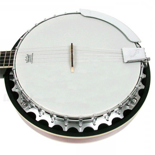 Ozark 2104GL 5 String Banjo, Left Handed with Gig Bag