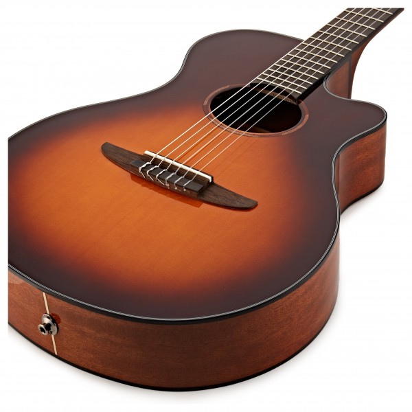 Yamaha NTX1 Electro Nylon String, Brown Sunburst