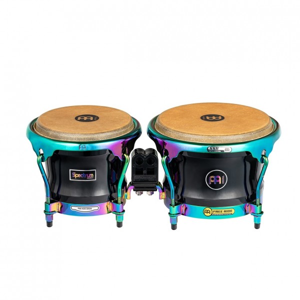 Meinl Percussion Marathon Spectrum Series Bongo 7" Macho & 8 1/2" Hembra, Phantom Black