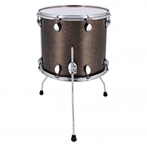 Premier Elite 16" x 16" Floor Tom, Gunmetal Sparkle