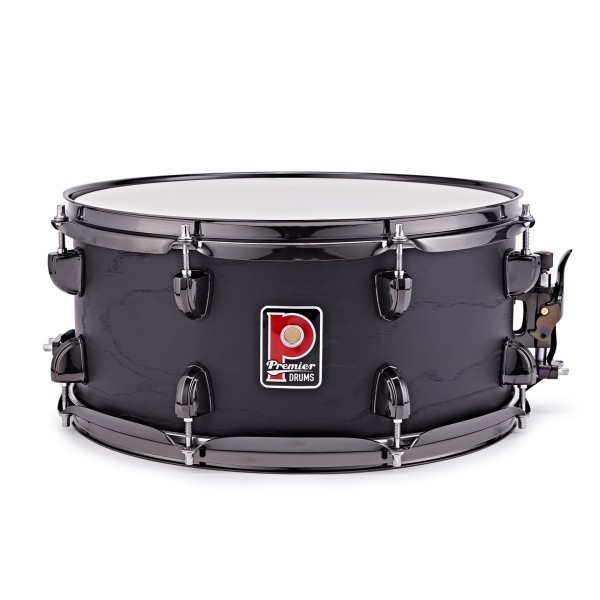 Premier Artist 14" x 6.5" Birch Snare Drum & Soft Case, Stealth Black