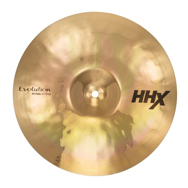 Sabian HHX 13" Evolution Hi-Hat Cymbals, Brilliant Finish