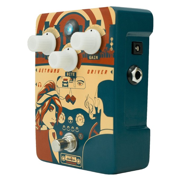 Orange Getaway Driver Overdrive Pedal