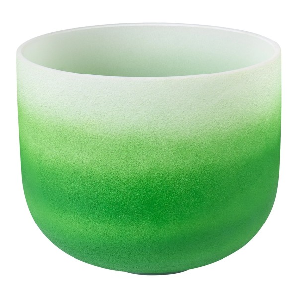 Sela 11" Green Crystal Singing Bowl, Heart Chakra