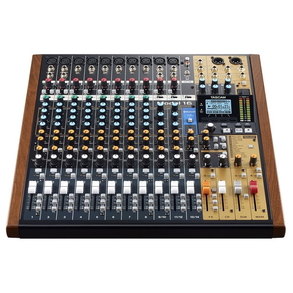 Tascam Model 16 14-Channel Mixer with 16-Track Digital Recorder
