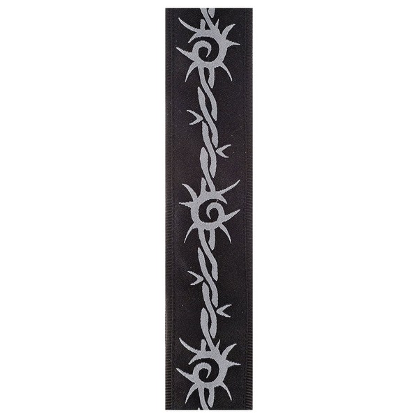 D'Addario 50F04 Woven Guitar Strap, Barbed Wire