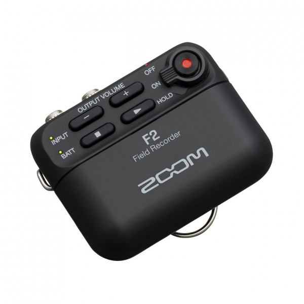 Zoom F2 Field Recorder and Lavalier Microphone
