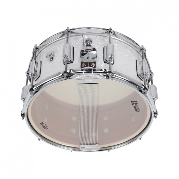 Rogers SuperTen 14 x 6.5" Snare Drum, White Marine Pearl