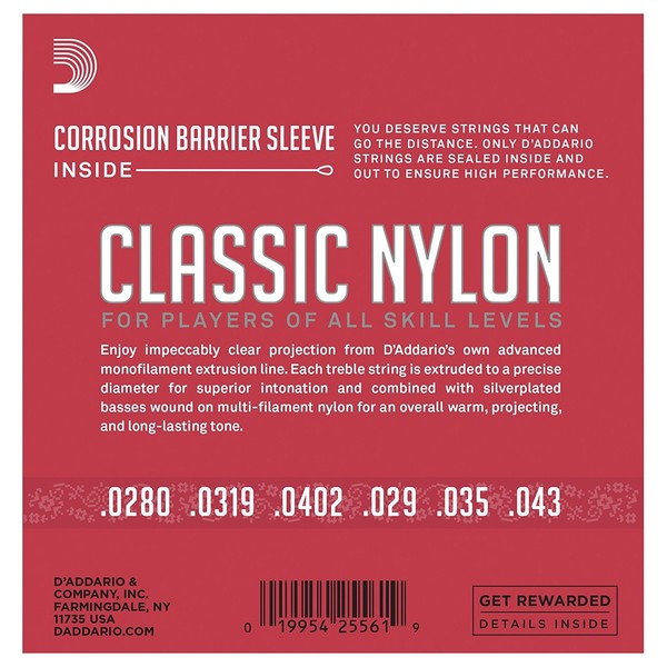 D'Addario EJ27N-3D 3 Set Value Normal Tension