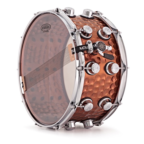 Natal Cafe Racer 14" x 7" Steel Hand Hammered Snare