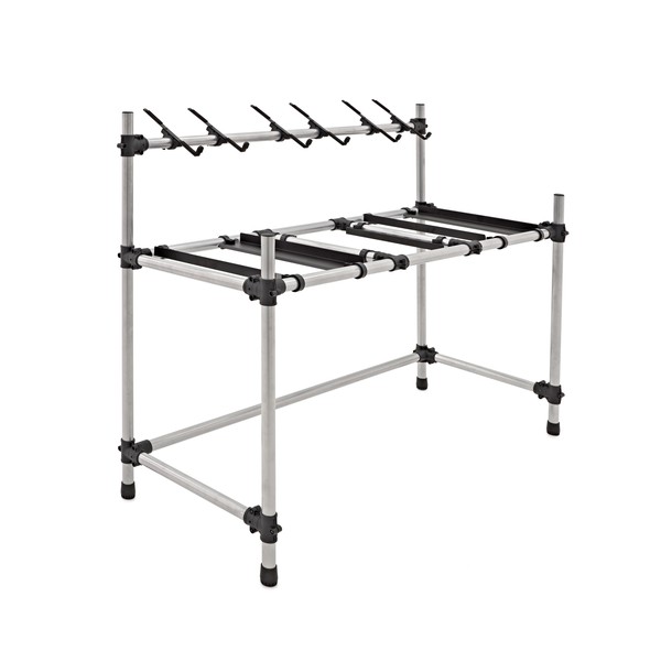 Deluxe Mobile DJ Stand by Gear4music