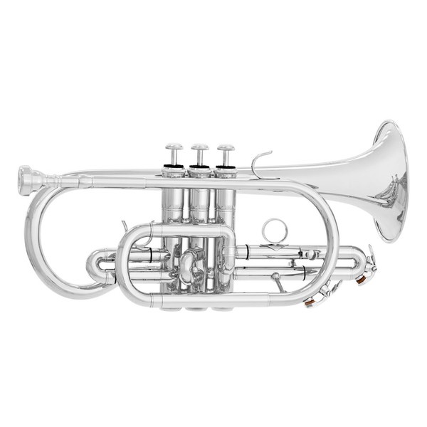 Elkhart 100CRS Student Cornet Package, Silver