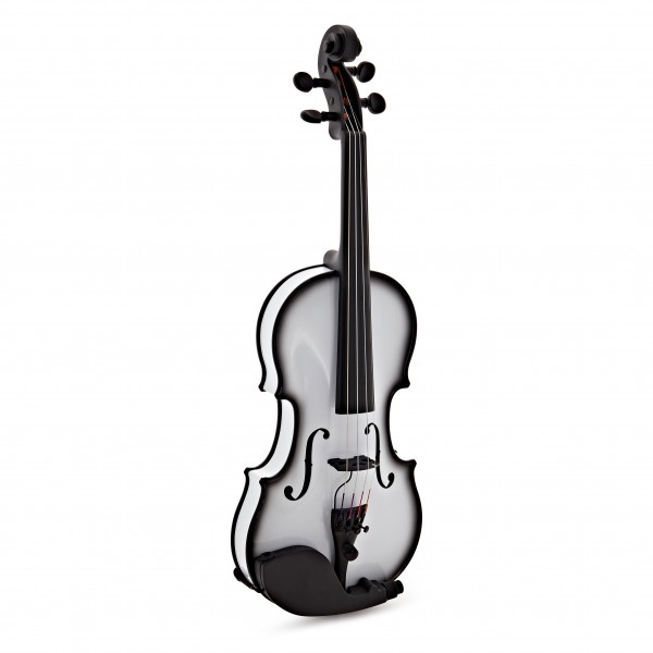 Glasser AEX Acoustic Electric 4 String Violin, White