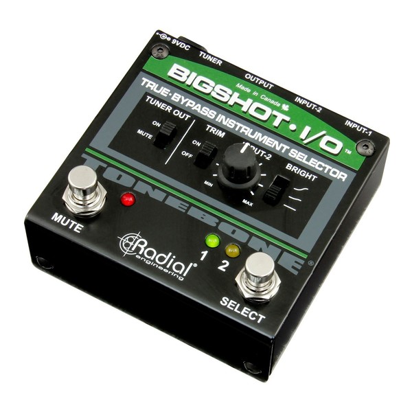 Radial Tonebone BigShot I/O True Bypass Instrument Selector