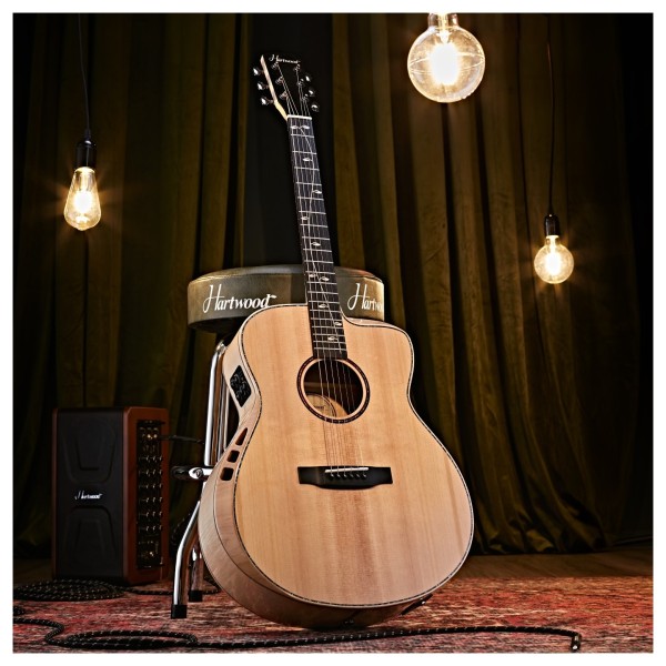 Hartwood Sonata-FX Jumbo Electro-Acoustic Guitar, Natural