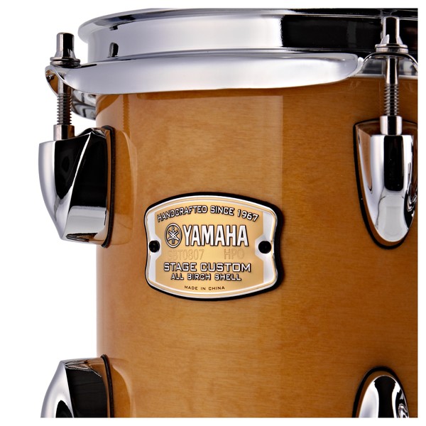 Yamaha Stage Custom 8 x 7" Tom, Natural Wood
