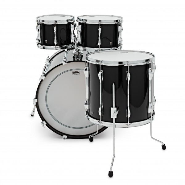 Yamaha Recording Custom 22" 4pc Shell Pack, Solid Black