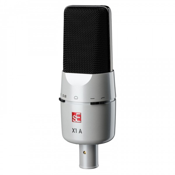 sE Electronics X1 A Condenser Microphone, White/ Black