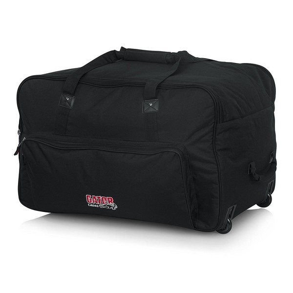 Gator GPA-712LG Large Format 12" Portable Speaker Bag with Wheels