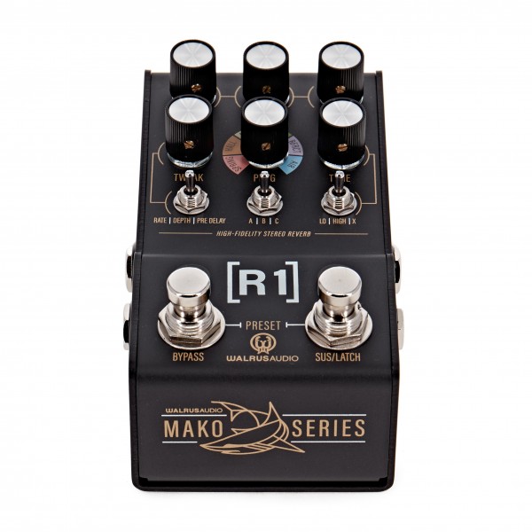 Walrus Audio Mako R1 High-Fidelity Stereo Reverb