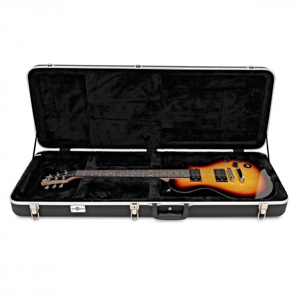 Rectangular Electric Guitar ABS Case by Gear4music