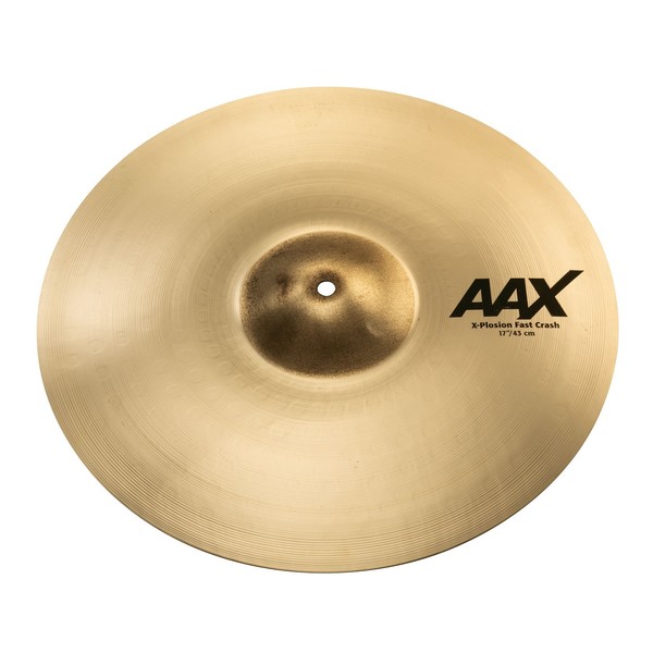 Sabian AAX 17" X-Plosion Fast Crash Cymbal, Brilliant Finish