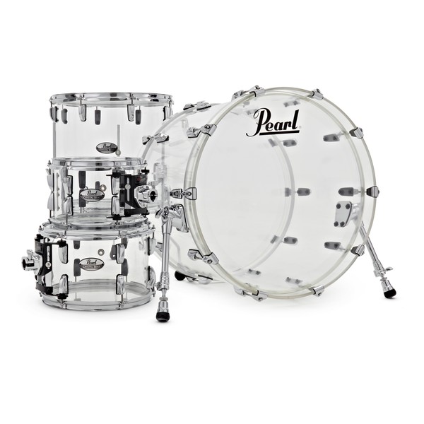 Pearl Crystal Beat 22" American Fusion 4pc Shell Pack, Ultra Clear
