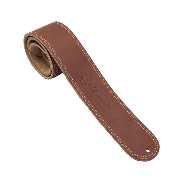 Martin 18A0012 Strap 2.5" Glove Style Leather w/Suede Back Brown