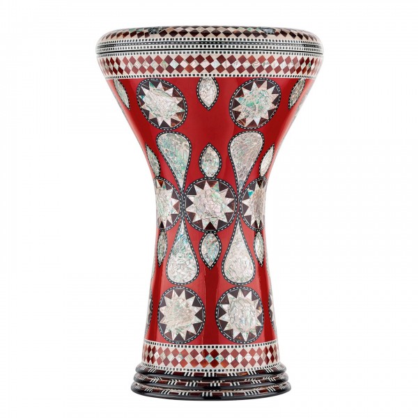 Meinl 8 3/4" Artisan Edition Doumbek, White Pearl, Mosaic Imperial