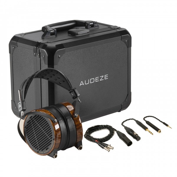 Audeze LCD-3 Open-Back Headphones with Case, Zebrano & Leather