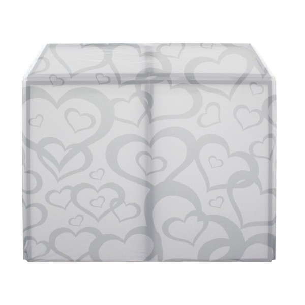 Equinox DJ Booth Lycra, Heart Design