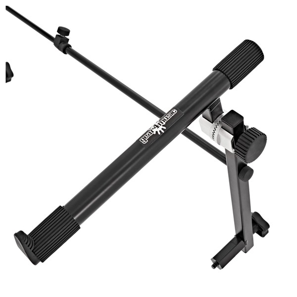 Adjustable 2nd Tier Add on for Double Braced X-Frame Keyboard Stand