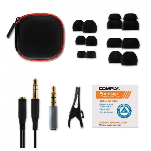 SoundMAGIC E50C In Ear Isolating Earphones with Mic, Gold