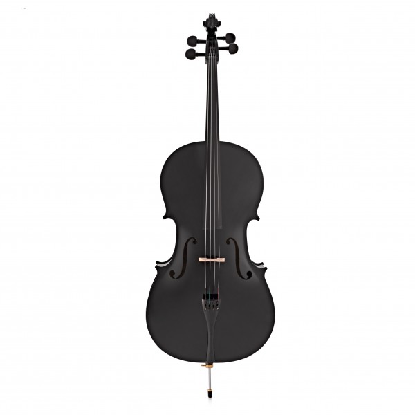 Student Full Size Cello Beginner Pack by Gear4music, Black