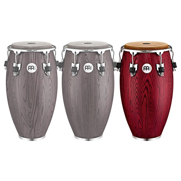 Meinl Percussion Woodcraft Wood 12 1/2" Conga, Vintage Red