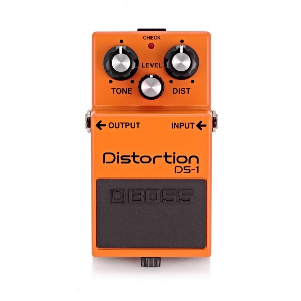 Boss DS-1 Distortion Pedal with Power Supply