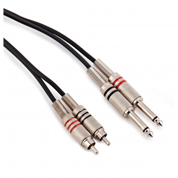 Phono - Dual Mono Jack Pro Cable, 6m