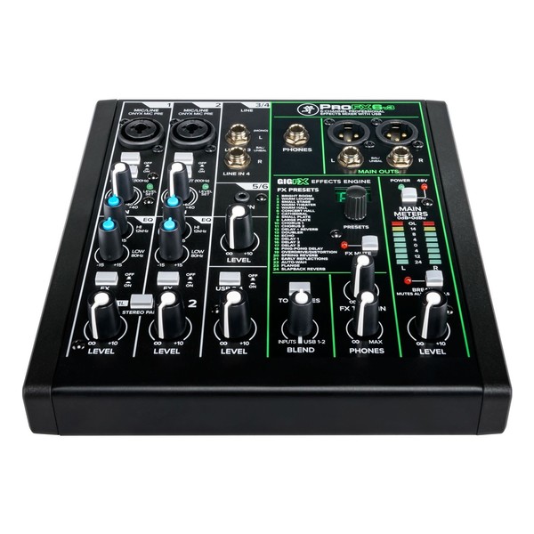 Mackie ProFX6v3 6-Channel Analog Mixer with USB
