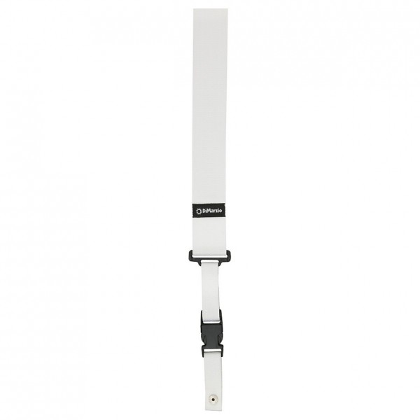 DiMarzio ClipLock Quick Release Guitar Strap, White
